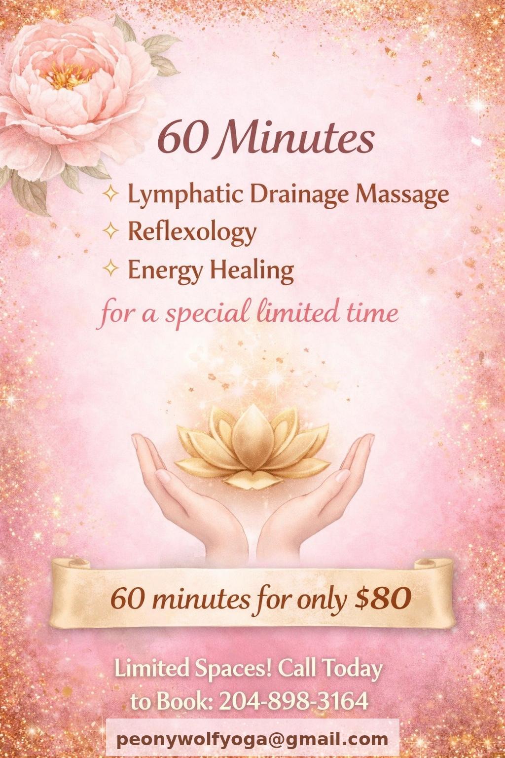 Are you ready to feel your absolute best? Lymphatic drainage massage